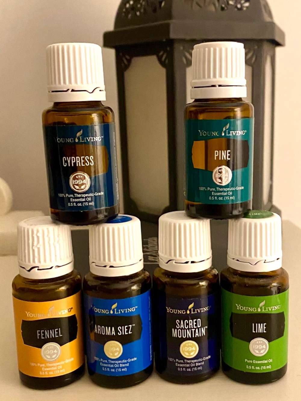 Young Living essential oils Sacred Mountain and/or Aroma Siez